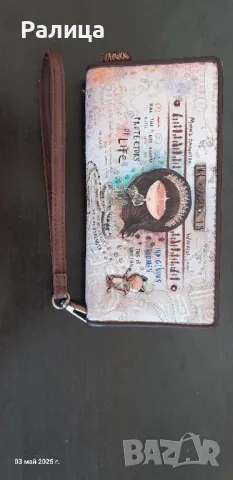 Anekke- дамски портфейл Menire,голям 