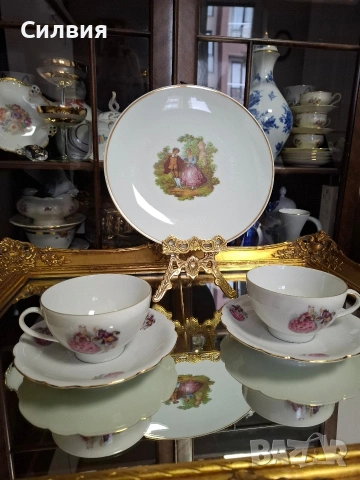 Романтичен Винтидж Комплект „Галантна епоха“, снимка 3 - Сервизи - 53900993