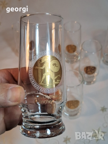 немски колекционерски чаши за бира от Олимпиадата в Мюнхен 1972 28/4, снимка 6 - Чаши - 51945443