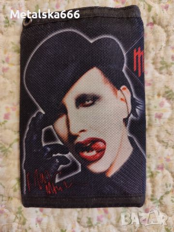 Портмоне на Marilyn Manson , снимка 1 - Портфейли, портмонета - 45088382