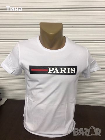 Модерна тениска Paris, снимка 1 - Тениски - 46256134