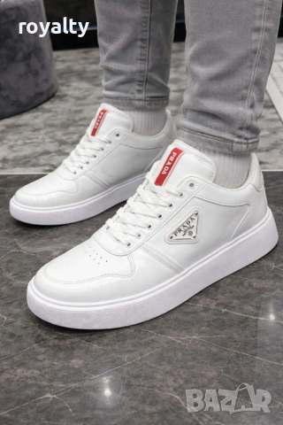 Prad🅰️ Нови Бели Мъжки Маратонки 40-44 Номер 
