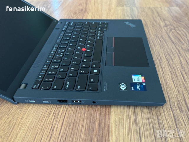 ЧИСТО НОВ 13.3' WUXGA Core i5-1245u Lenovo ThinkPad X13 G3 16GB LPDDR5/256GB SSD/Подсветкa/Бат 8ч, снимка 11 - Лаптопи за работа - 54149382
