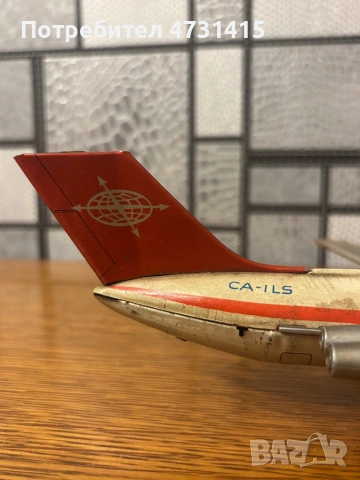 Тенекиен самолет, снимка 10 - Колекции - 54295494