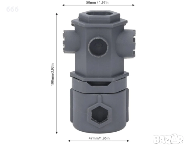 16 в 1 гаечен ключ за мивка за кухня и баня, снимка 12 - Винтоверти - 52898246