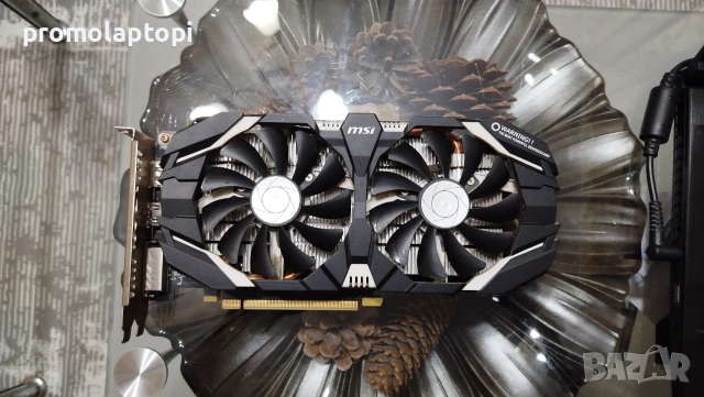 Продавам видео карта MSI GeForce GTX 1060 6GB OC, снимка 2 - Видеокарти - 53952139