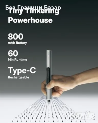 Нова 56 в 1 електрическа отвертка – прецизна, 3 режима за електроника, снимка 4 - Отвертки - 49876786