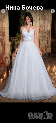 Булчинска рокля + обувки 