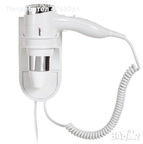 Професионални хотелски сешоари за коса и тяло – богато разнообразие от модели с монтаж на стена