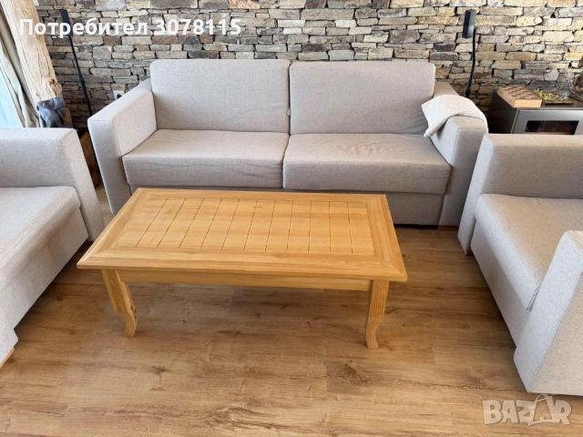 Холна гарнитура - диван + три фотьойла, снимка 3 - Дивани и мека мебел - 53017795