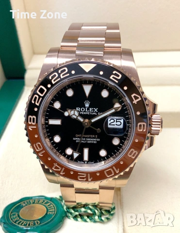 Rolex GMT-Master II 40mm 'Root Beer' Rose Gold Ceramic Automatic Различни Варианти