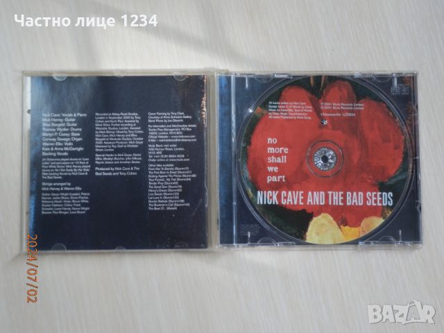 Nick Cave And The Bad Seeds – No More Shall We Part - 2001, снимка 3 - CD дискове - 46457166