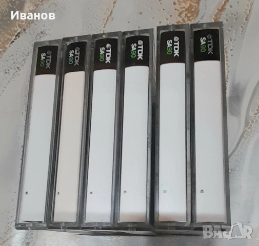 Продавам аудио касети TDK SA 90, снимка 2 - Аудио касети - 53324465