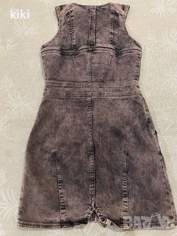 Дамска дънкова рокля, снимка 2 - Рокли - 46391387
