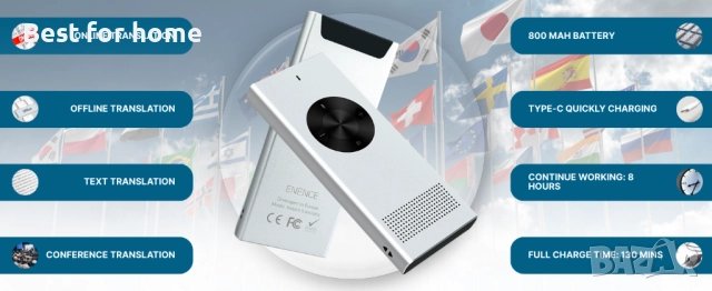 Гласов преводач Enence PRO, снимка 8 - MP3 и MP4 плеъри - 52589192