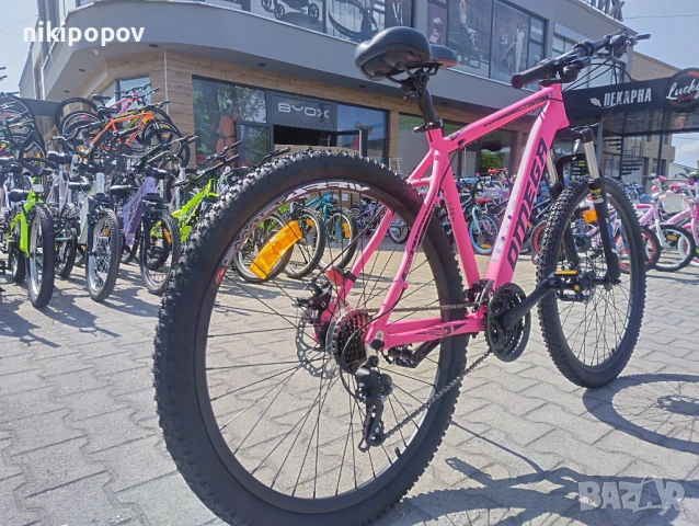 BG Алуминиев велосипед 27.5" ROWAN розов, снимка 11 - Велосипеди - 54261266