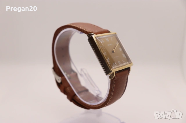Seiko(Сейко) часовник-механичен Deluxe, снимка 3 - Мъжки - 53979279