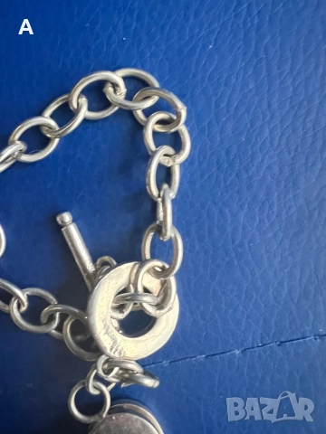 Сребърен комплект Tifany@Co, снимка 4 - Колиета, медальони, синджири - 51473172