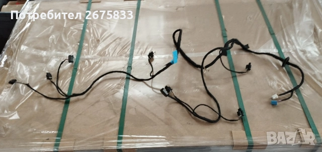 Окабеляване задна броня mercedes