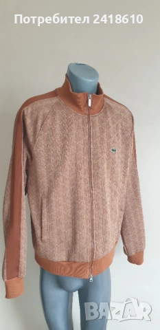 Lacoste Full Zip Mens Size 6 - XL  НОВО! ОРИГИНАЛ! Мъжко Горнище с цял цип!, снимка 16 - Спортни дрехи, екипи - 53384127