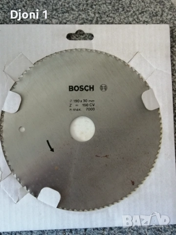 Циркулярен диск BOSCH , снимка 2 - Циркуляри - 53512381