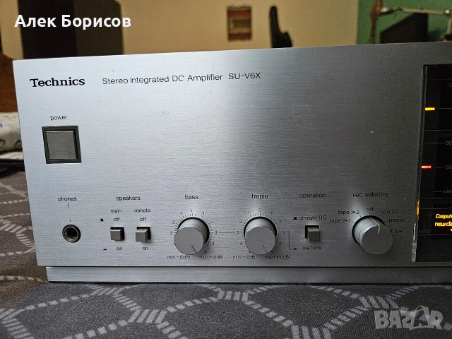 Стерео усилвател Technics SU-V6X, снимка 3 - Ресийвъри, усилватели, смесителни пултове - 53092521