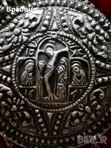 Стар сребърен религиозен накит. , снимка 6 - Антикварни и старинни предмети - 45765900