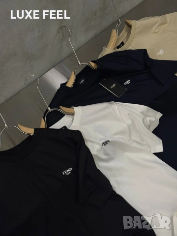 Fendi 🔹 Мъжки Тениски , снимка 3 - Тениски - 53699488
