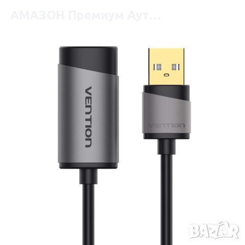 VENTION USB стерео външна звукова карта,USB към 3,5 мм жак аудио адаптер с чип,PS5-4,микрофон/лаптоп, снимка 6 - Други - 46759146