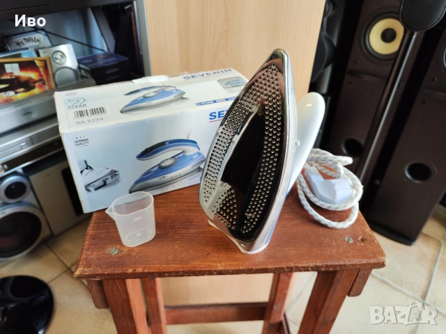 НОВА! Немска туристическа ютия Severin BA 3234 В перфектно техническо и визуално състояние., снимка 6 - Ютии - 52006827