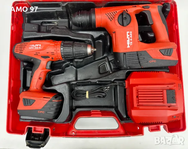 Hilti TE 4-A22 Акумулаторен перфоратор и Hilti SFH 22-A Трискоростен ударен винтоверт , снимка 2 - Перфоратори - 50088202