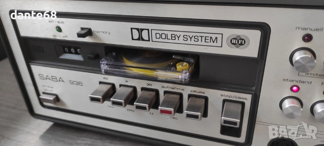 Касетен дек SABA 936, снимка 8 - Декове - 52962745