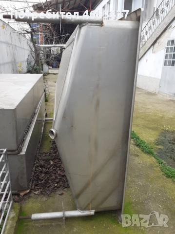 Неръждаема вана за сирене с водна риза, снимка 2 - Друго търговско оборудване - 52713469