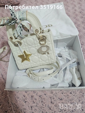 Чанта Диор, снимка 6 - Чанти - 53582714