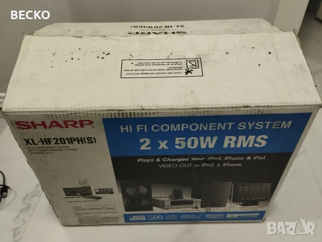 Аудио система Sharp XL-HF201PH, снимка 16 - Аудиосистеми - 53934625