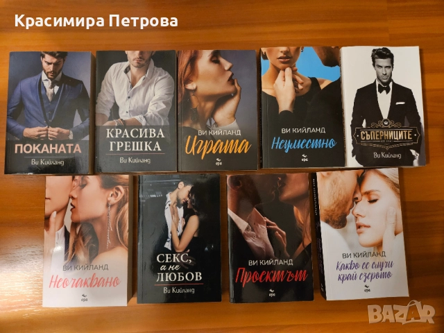 Книги на Ви Кийланд