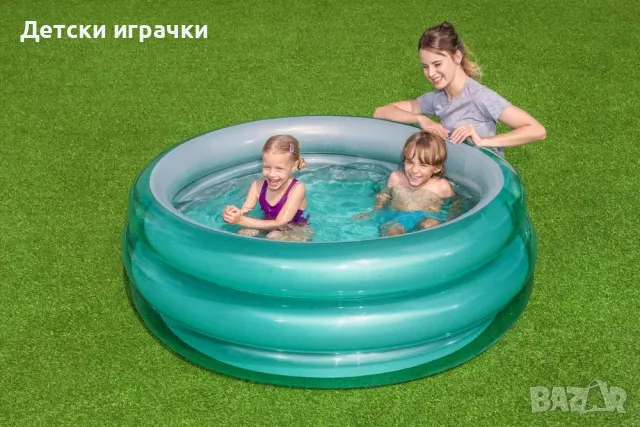 Детски надуваем басейн Bestway, 170 х 53 см, 3 въздушни камери, снимка 1