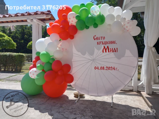 Украса за Свето кръщение, снимка 5 - Детегледачки, детски центрове - 51197765