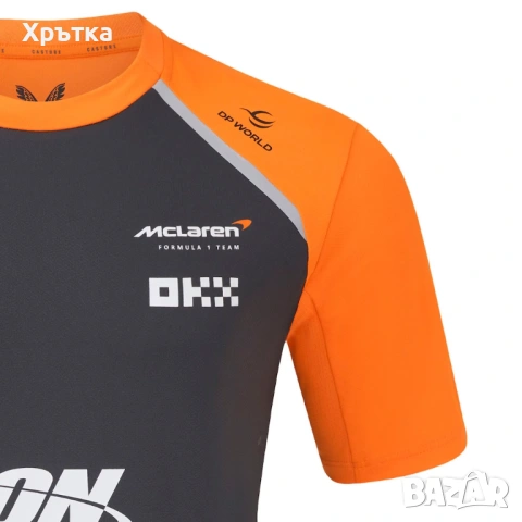 McLaren Formula 1 Team Set Up Shirt - Оригинална мъжка тениска, снимка 5 - Тениски - 53477080