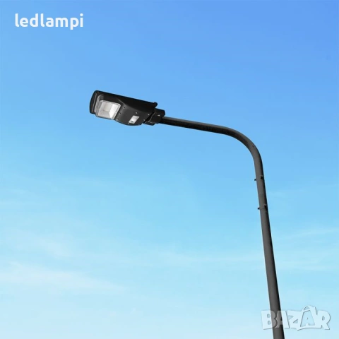 Соларнo LED Улично Тяло ST80 Сензор Студено Бяла Светлина, снимка 11 - Соларни лампи - 49222663