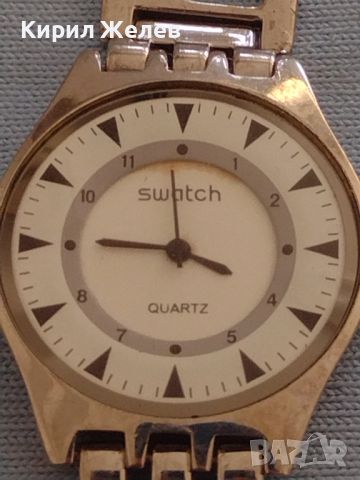 Марков мъжки часовник SWATCH QUARTZ много красив стилен дизайн 46120, снимка 4 - Мъжки - 46080615