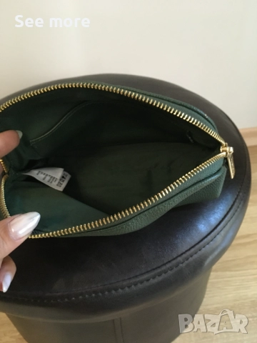 HARRODS  несесер естествена кожа, снимка 6 - Портфейли, портмонета - 52077116