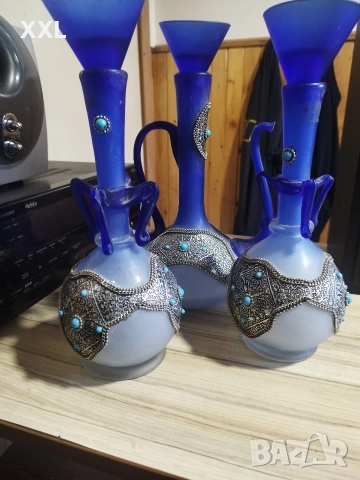 вази и гарафа , снимка 2 - Антикварни и старинни предмети - 52970715