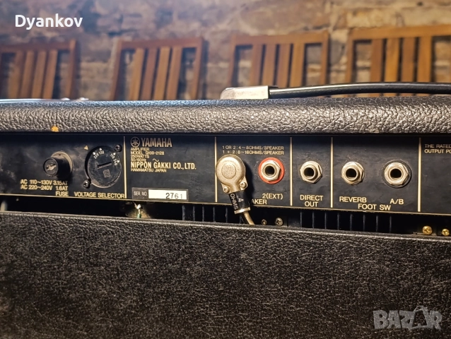 Yamaha G100 - 212 II Комбо Китарен Усилвател (кубе), снимка 7 - Китари - 52208859