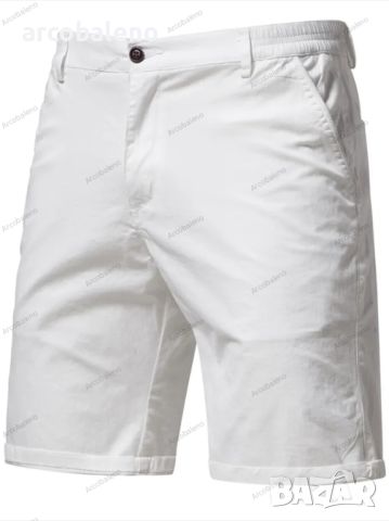 Мъжки летни памучни ежедневни къси панталони, 11цвята , снимка 12 - Къси панталони - 46448874