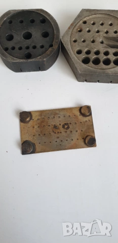 Шестоъгълни занитващи наковални, бижутерски инструменти, снимка 8 - Антикварни и старинни предмети - 54040866