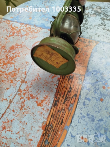 Стар газен фенер , снимка 2 - Антикварни и старинни предмети - 51718338