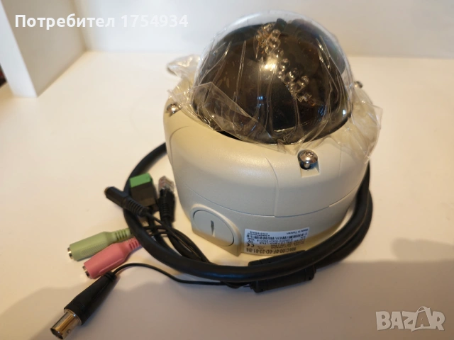  IP камера за виднаблюдение с POE захранване и варио обектив HUNT HLV-1WAD/P