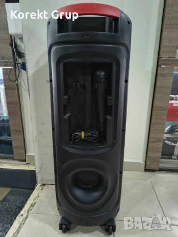 Bluetooth тонколона с Микрофон, снимка 4 - Караоке - 53941308