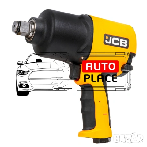 Пневматичен ударен гайковерт 3/4” 1800Nm JCB, снимка 3 - Други инструменти - 54048948